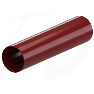 Rura spustowa  PVC ⌀ 90 dł. 2m firmy KROP kolor czerwony